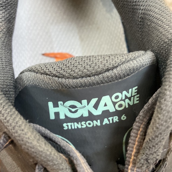 Hoka One One Women’s 7.5 Stinson ATR 6 Running Shoes Colorful Athletic Sneaker - Picture 8 of 9